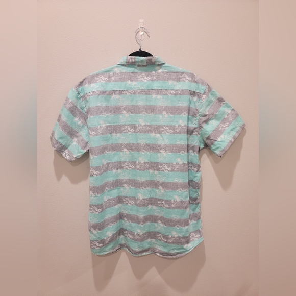 Molokai Surf Co. Men's Palm tree print top Button Down Size XL - Picture 2 of 4